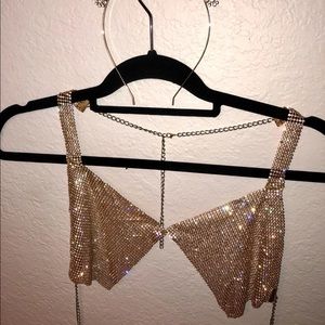 Rhinestone Bralette